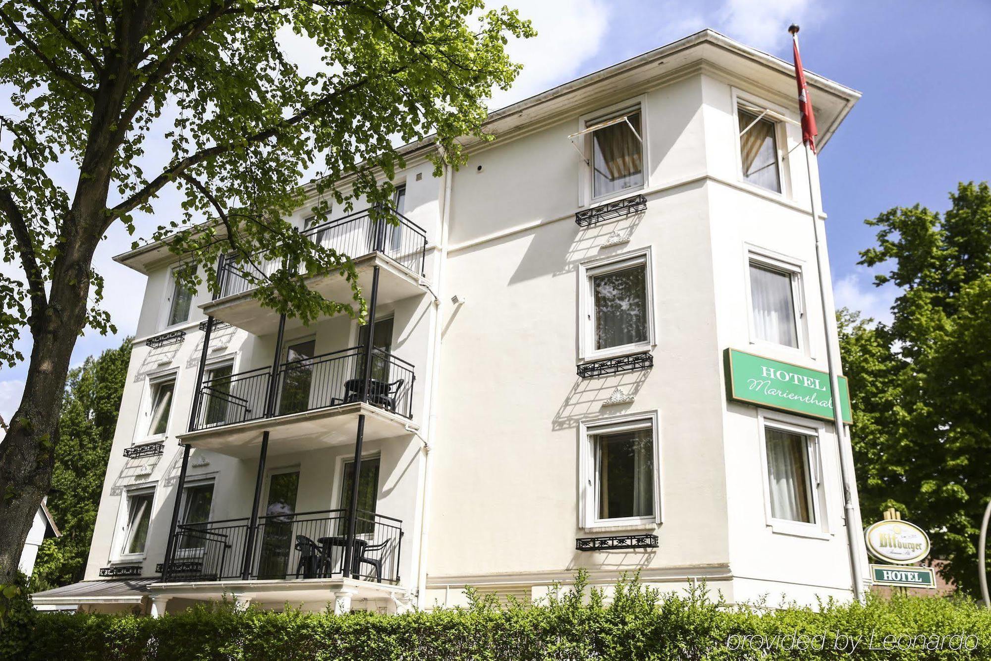 Hotel Marienthal Garni Hamburgo Exterior foto